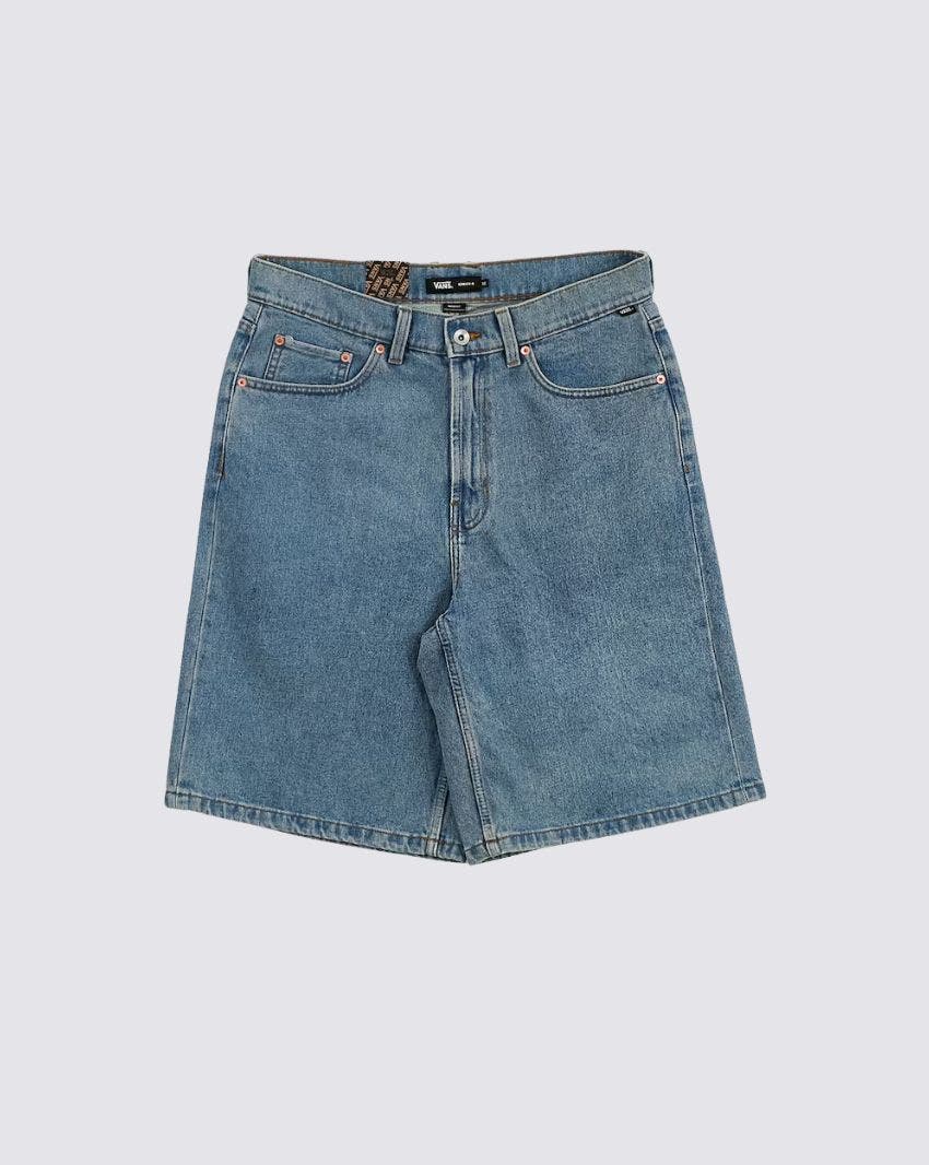 Jean shorts with vans store