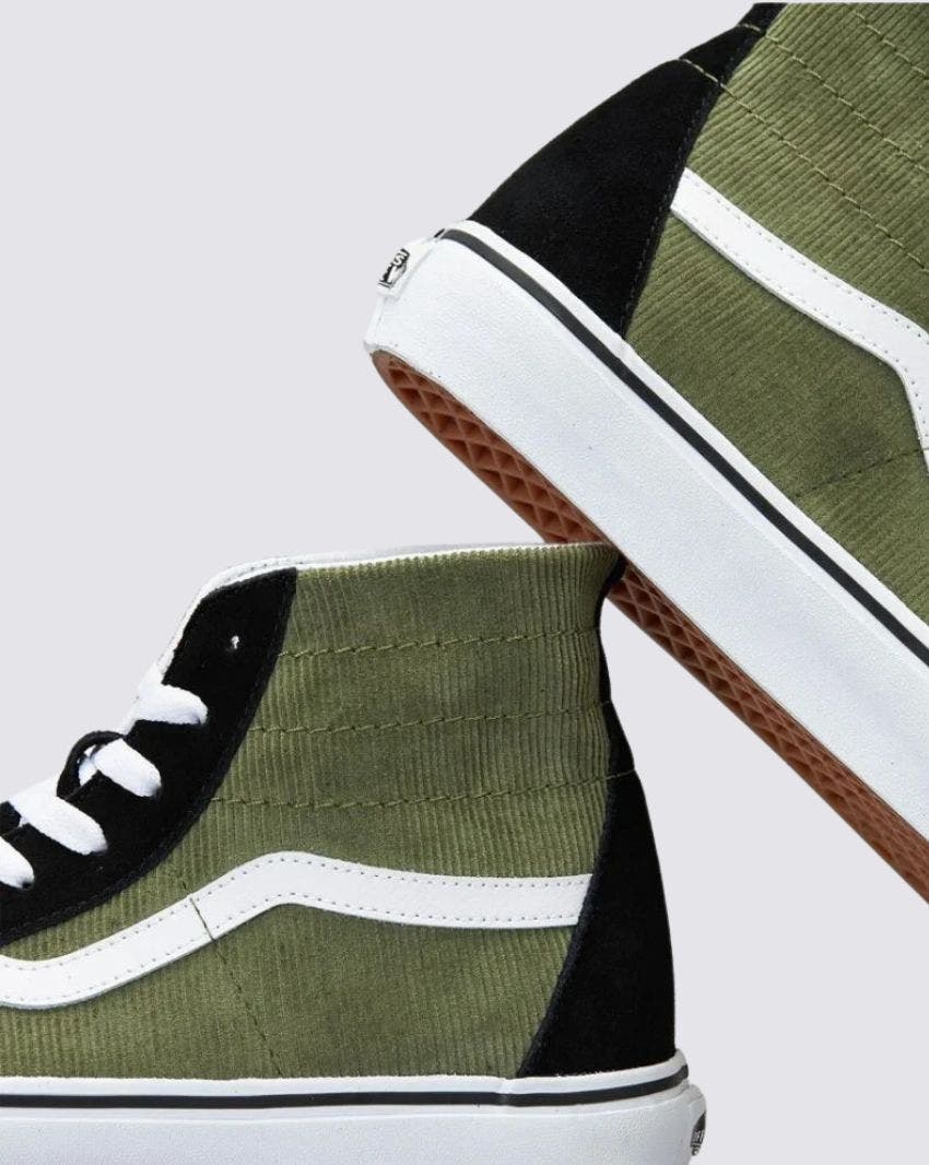 Green hi top vans online