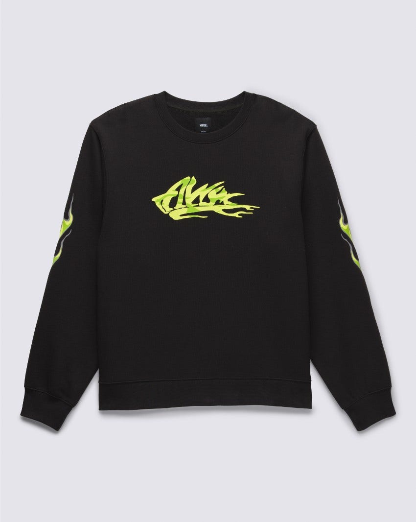 【2024年】高評価レビューアイテム特集 Skates Alva Accessories and Apparel Vans Shop Crew Black in トップス